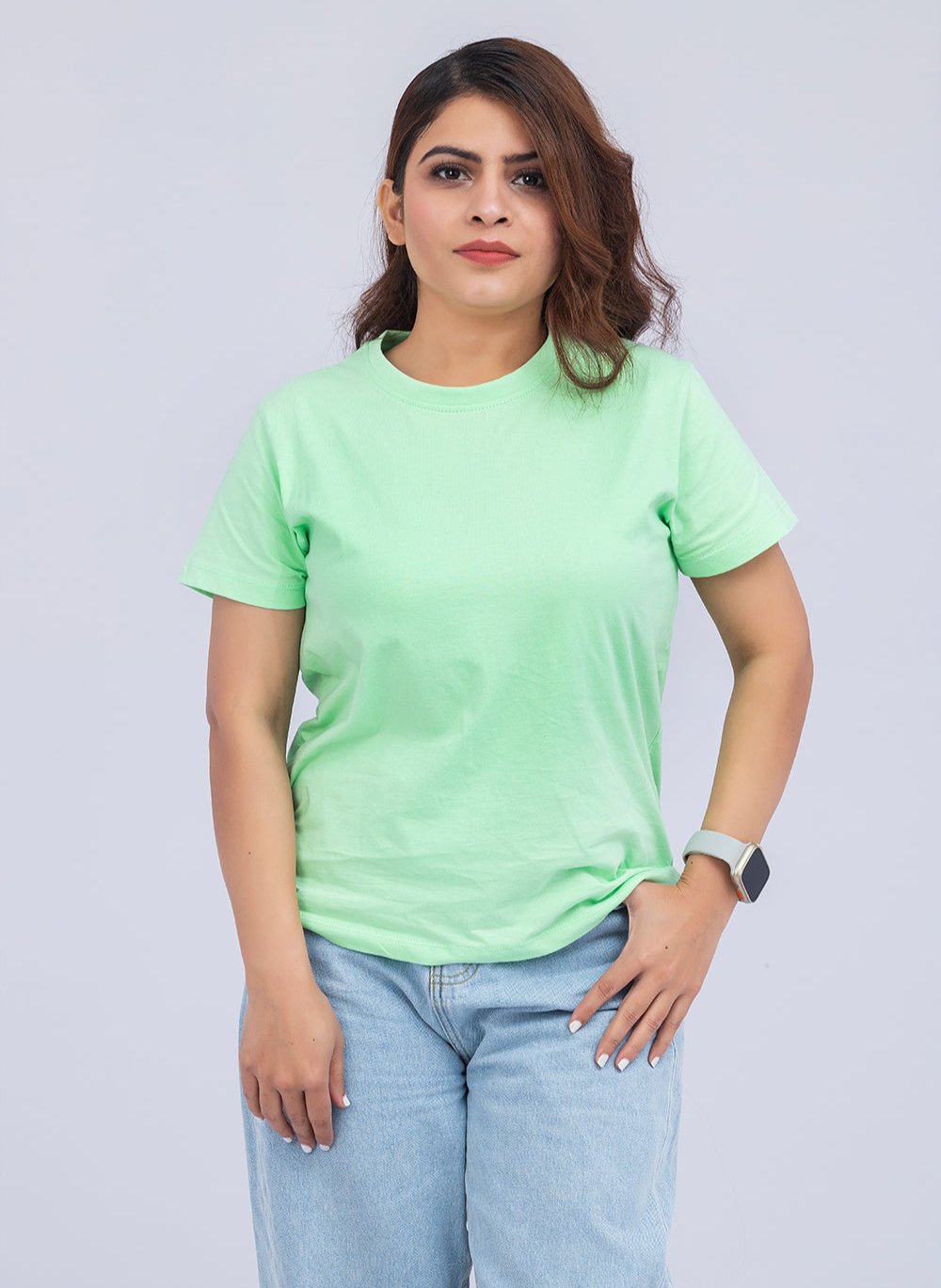 Women Basic T-Shirt by Eva Collections