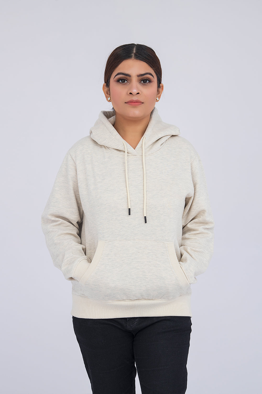 BASIC TEXTURED HOODIE