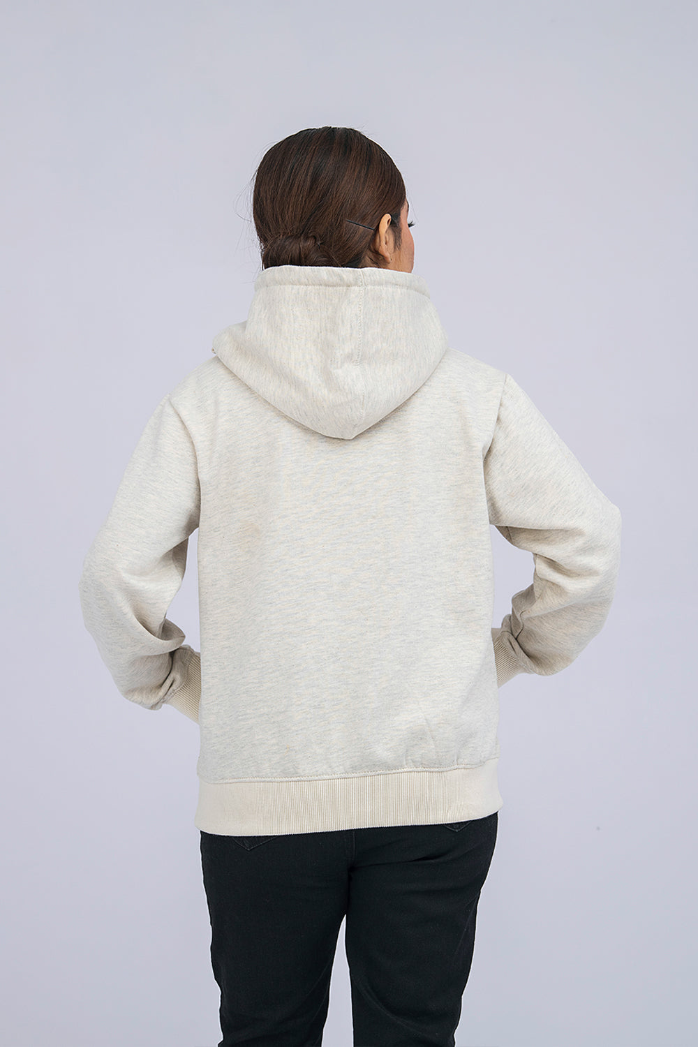 BASIC TEXTURED HOODIE