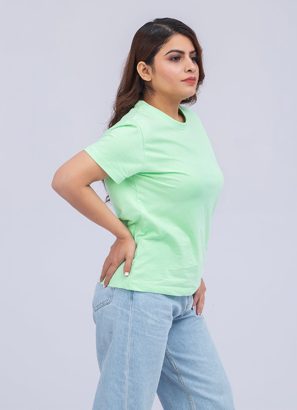 Women Basic T-Shirt by Eva Collections