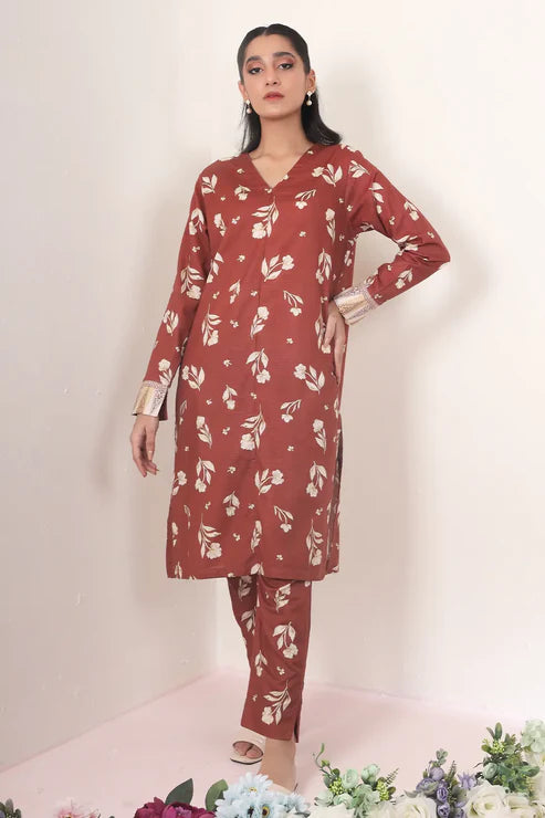 Unstitched 2 Piece - Digitally Printed Khaddar