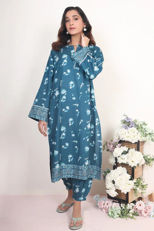 Unstitched 2 Piece - Digitally Printed Khaddar