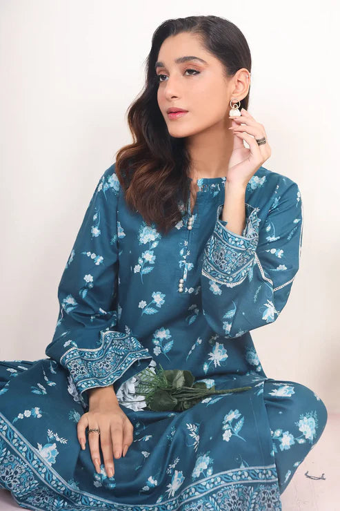 Unstitched 2 Piece - Digitally Printed Khaddar