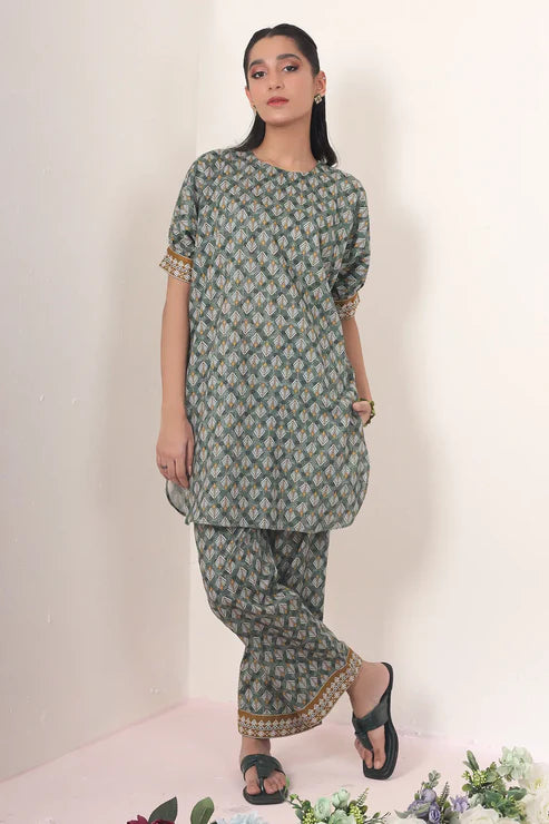 Unstitched 2 Piece - Digitally Printed Khaddar