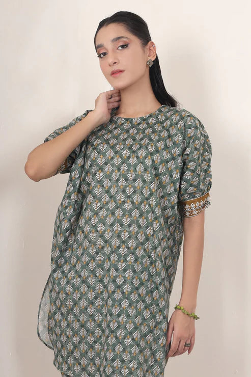 Unstitched 2 Piece - Digitally Printed Khaddar