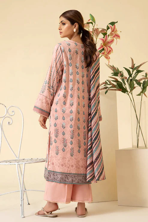 Unstitched 3 Piece - Embroidered Lawn