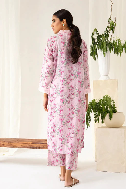 Unstitched 2 Piece - Printed Lawn Co-ord Set